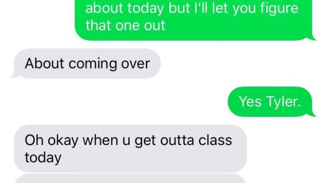 Is he avoiding the Question?