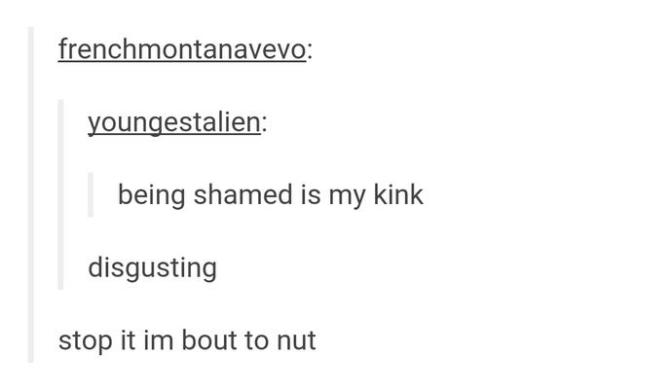 Do you think people kink shame too much?