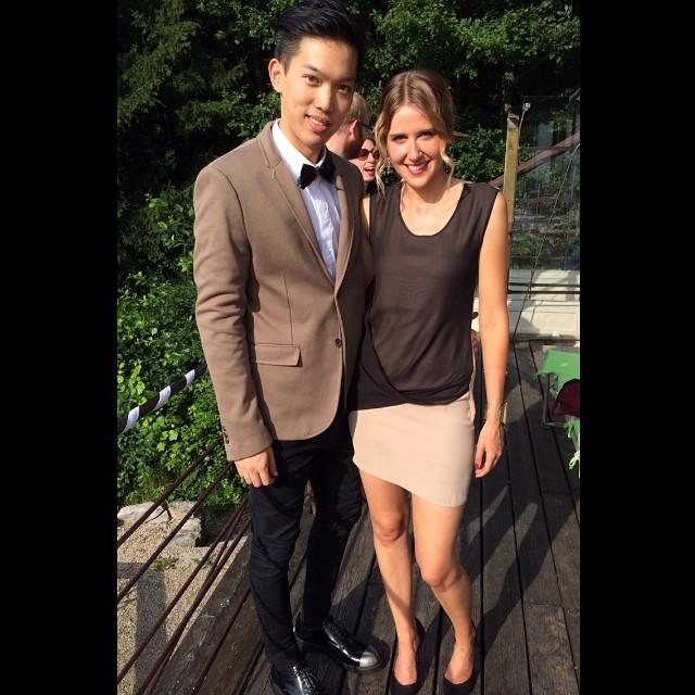 Which one is more attractive from this couple, the guy or the girl?