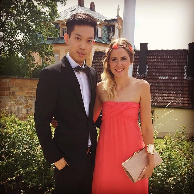 Which one is more attractive from this couple, the guy or the girl?
