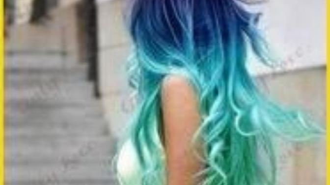 I want to dye my hair blue ombre, but there's a big chance my mom isn't going to let me. Please help?