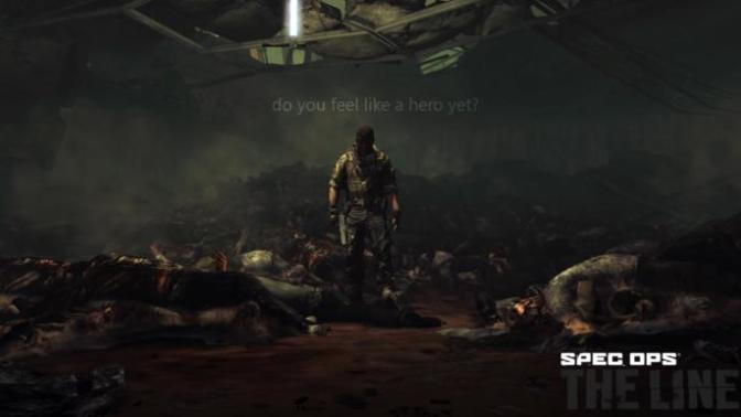 Ok so I am seeing a lot of similarities between Spec. Ops The Line and Black ops 3(in the campaign), am I the only one here?