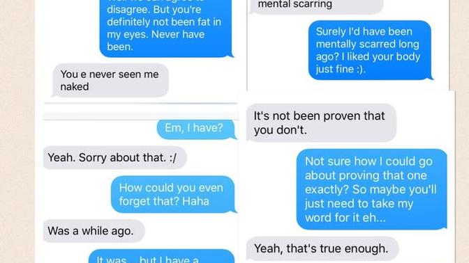 Easy question, is my ex flirting with me again or not? Calling dating experts?