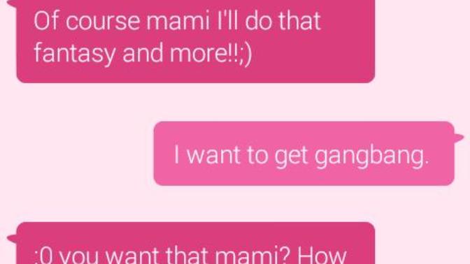 Guys, I was messing around with my boyfriend and told him I want a gangbang this is what he respond any opinions ?