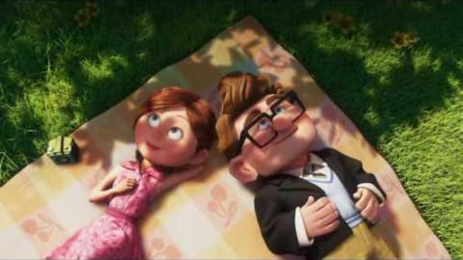 True or false: Pixar's "Up" told a better love story in four minutes with no dialog than "Twilight" did in five books?
