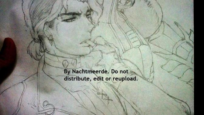 Any fans of Jojo's Bizarre Adventures out there? What do you think of my art?