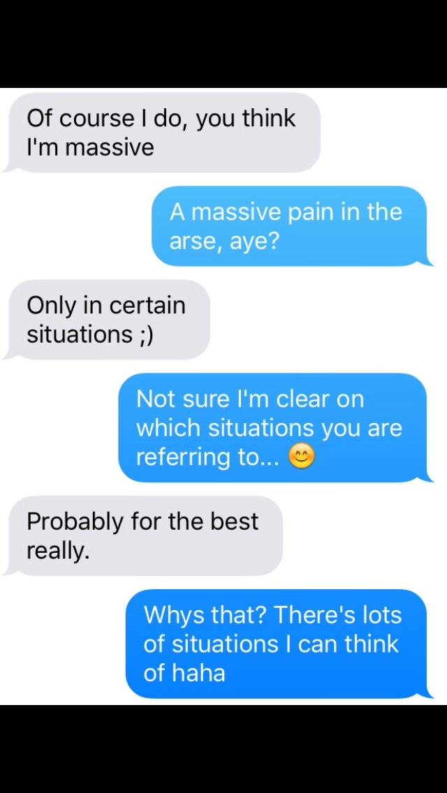 Right, is this a sex/anal sex reference or......? Looking for MHO?