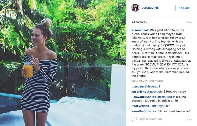 If you were an instagram model making 500k/year through product placements. Would you quit your job?