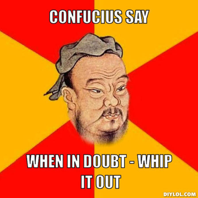 Girls if a date is going badly can the "when in doubt whip it out" maneuver save the day?
