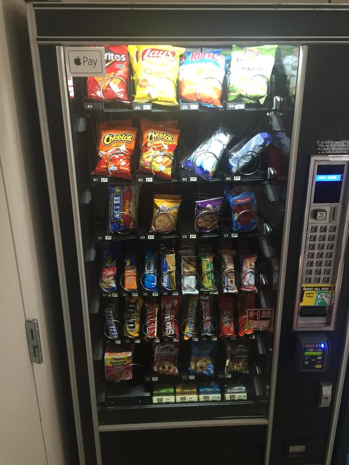 What snack would you choose out of THIS Vending Machine?