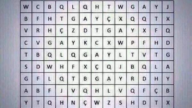 What is the first word that describes you in this word search?