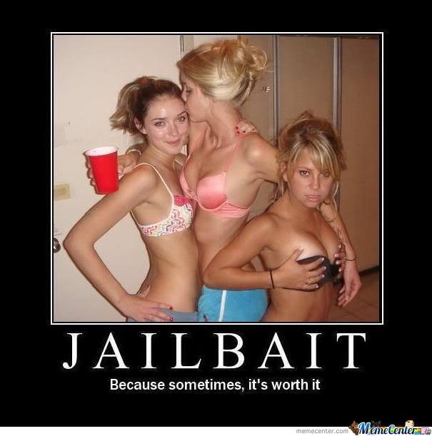 At what age is a girl considered JAILBAIT in dating terms and why?