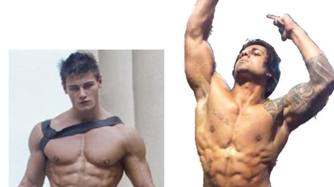 Girls, who looks better? Jeff Seid (left) or Zyzz (right)?