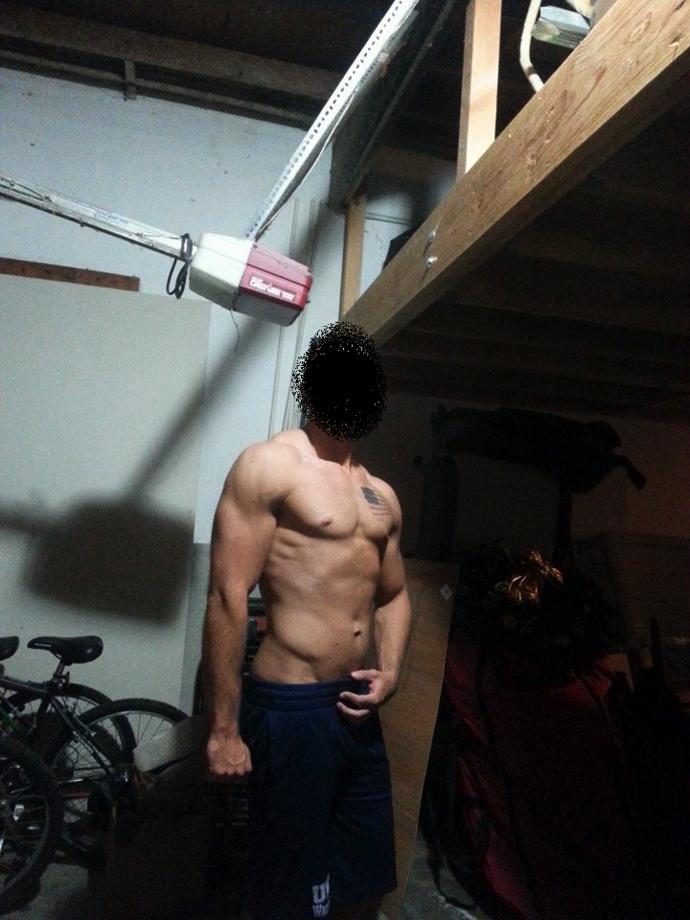 Did I look skinny here or did I actually look pretty ripped?