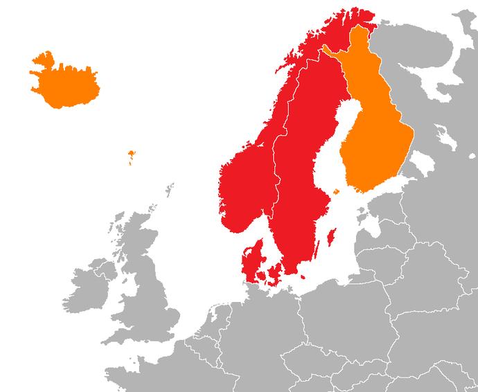 Would you rather live in Denmark, Iceland, Norway, Sweden or Finland?