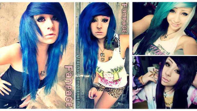How does she look? Do you like this Emo girl?