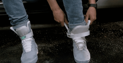 Do you tie, tuck, or strap your shoes?
