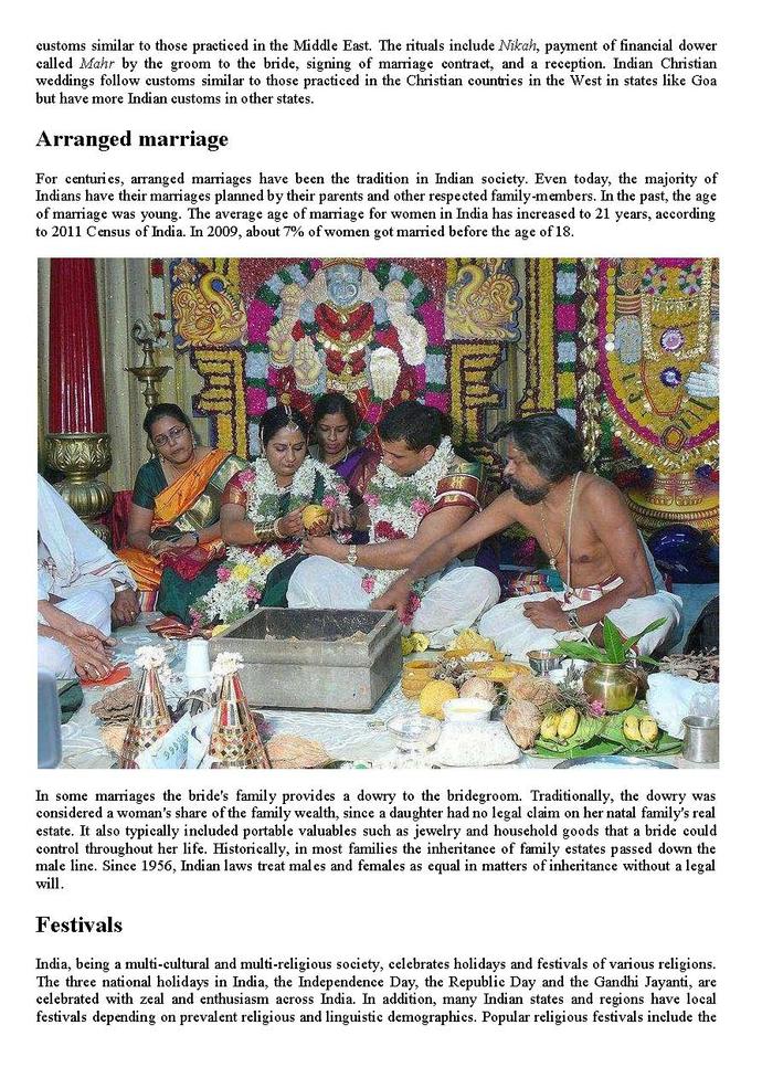 Want to know something about Indians?