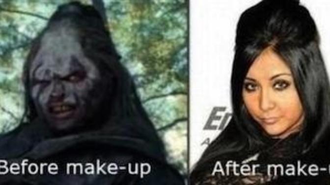 Do you have trust issues with girls because of make-up?
