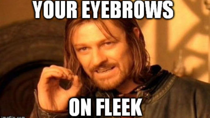 Do guys get their eyebrows done?