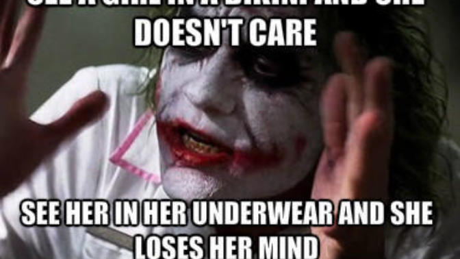 Girls, Do you care if a guy friend sees you in your underwear?
