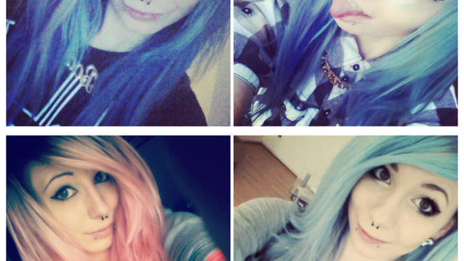 What's your opinion about this EMO girl? Do you like her face and style?
