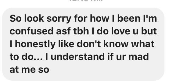 I don't know what to do/Confused?
