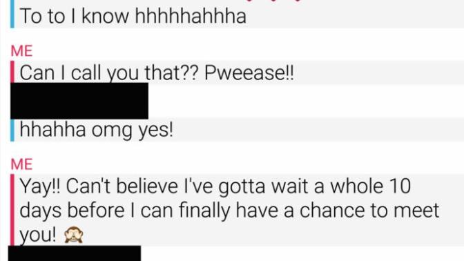 Been texting a girl for 3 months now, can you tell she likes me through this conversation (picture below) she's in thailand on holiday at the moment?