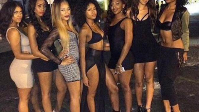 Why do these type of black girls only date black guys?