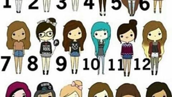 Which of these styles do you like most on girls?