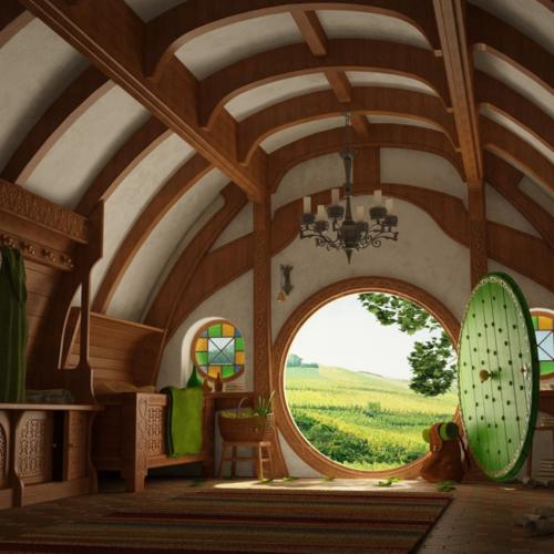 Would you rather live in a mini castle, hobbit house, or elven tree-house?