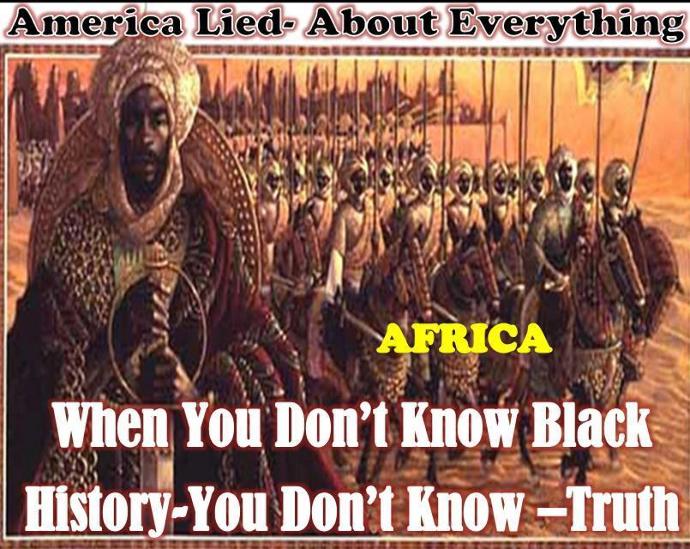 Why is their a White conspiracy to cover up the Ancient Black African's History?