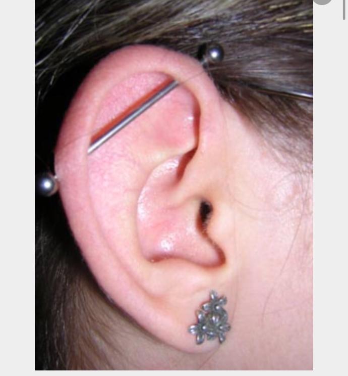 I'm getting a industrial piercing, how much will it hurt you think