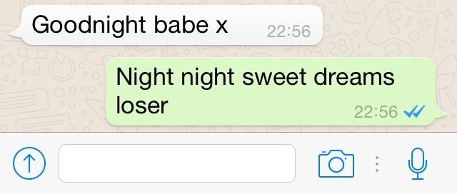 I don't get him sometimes?