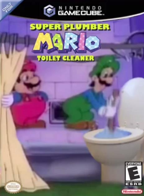 Do you believe Mario or Luigi is better at toilet cleaning?