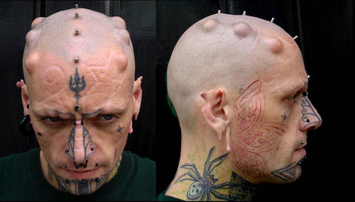 Which is the most extreme body modification?