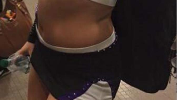 How do I look in my cheer uniform & bikini?