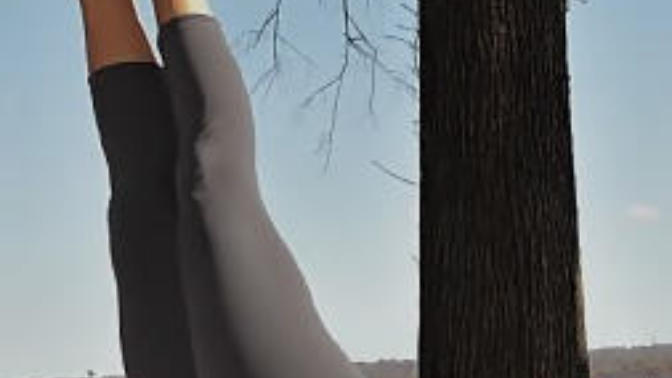 Left earlobe numb after doing side crow headstands. Help?