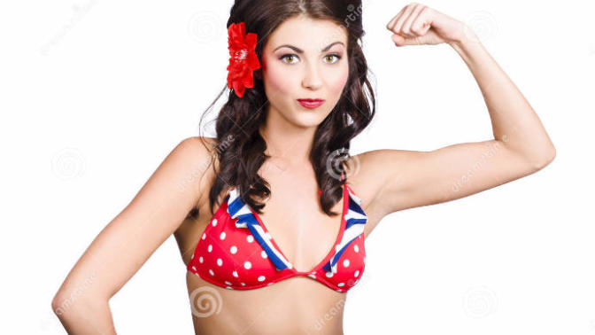 Guys are you "really" impressed when a girl has little biceps?
