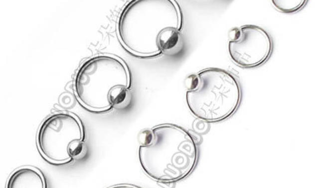 Can you put a surgical steel hoop (like from tattoo shops) in 2 ear piercings?
