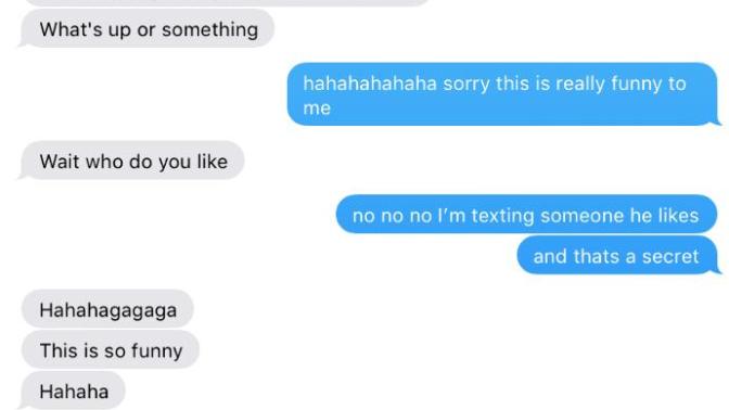 She wants to know who I like, Should I tell her I like her?
