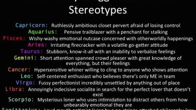 Are you the stereotype of your zodiac sign?
