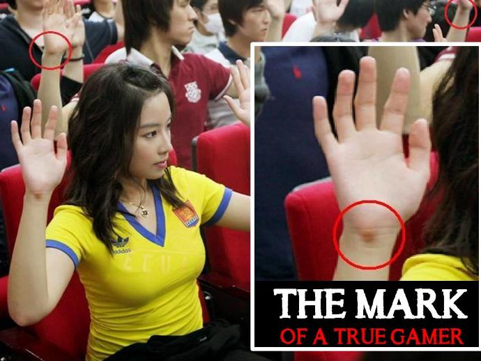 Do you have the mark of a true gamer?