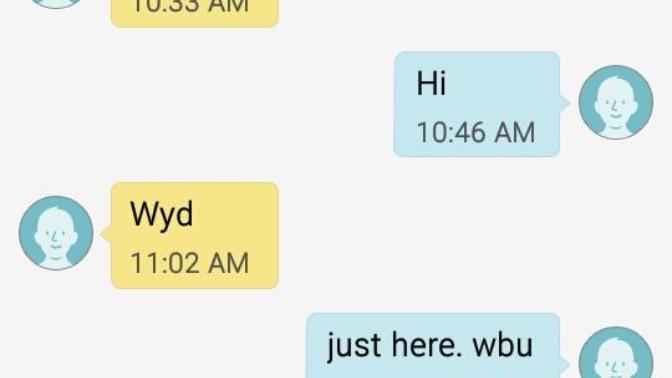 Guys, how would you feel if your girlfriend sent you messages like this?