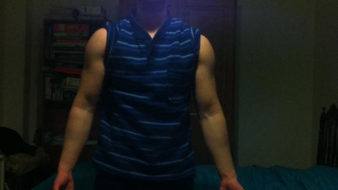 Girls, exactly how attractive are my arms?