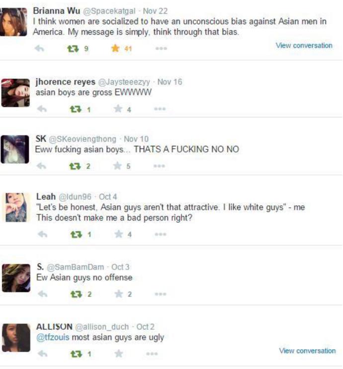 Why do Asian girls say things like this?