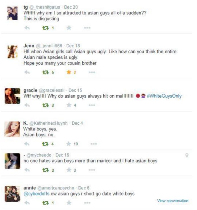 Why do Asian girls say things like this?