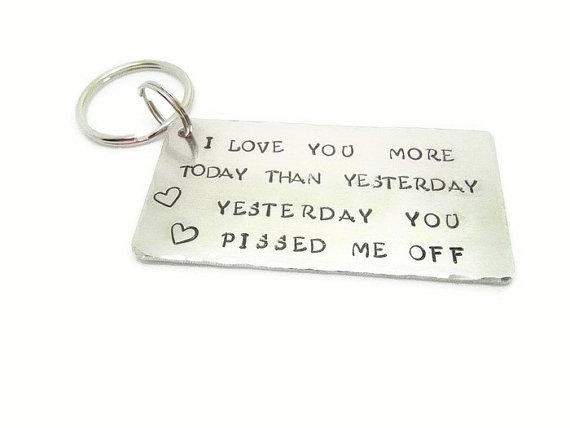 Which key-chain should I get for my boyfriend for Valentines day?