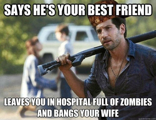 How awesome is the walking dead series?