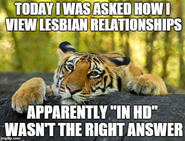 Is there a special way to tell if a girl is a lesbien?